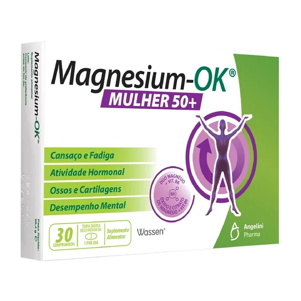 Magnesium-OK Mulher 50+ X30